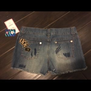 UCF Collegiate Jean Shorts